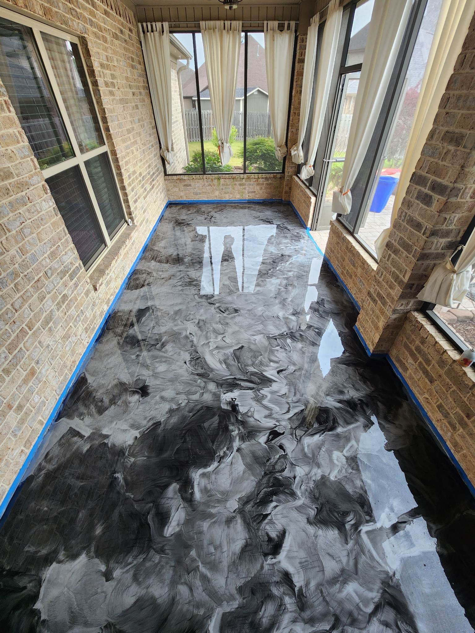 Metalic Epoxy Flooring